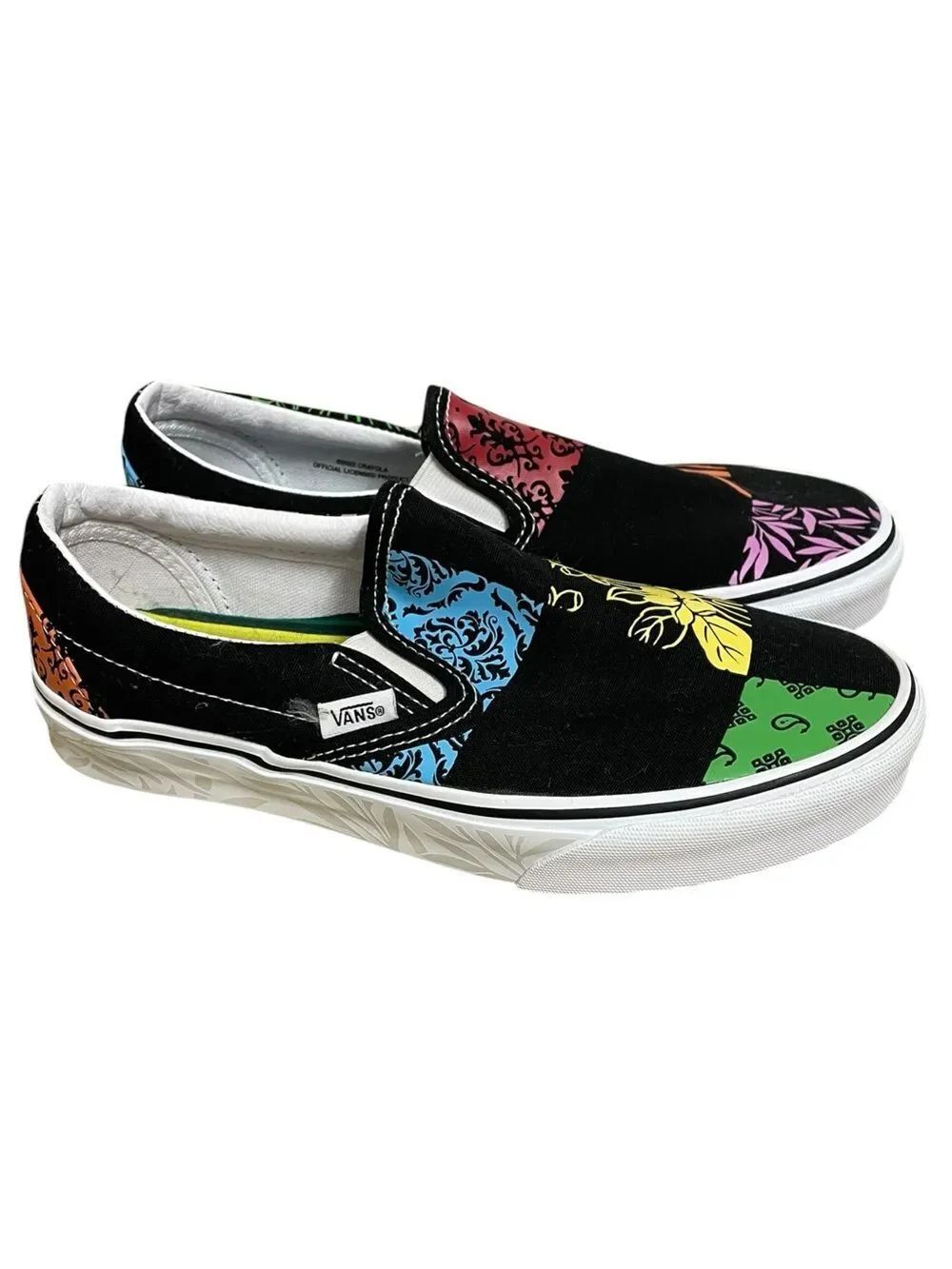 NEW Vans Slip On Crayola Colorful Sneakers Women 8 Mens 6.5